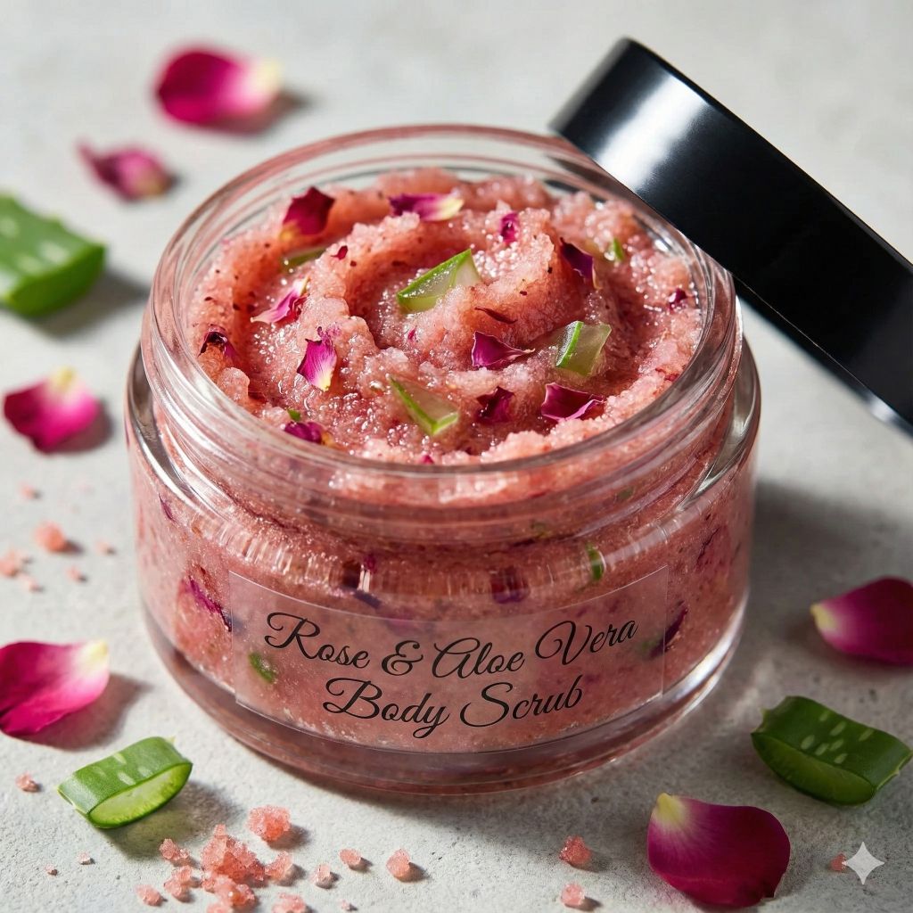 White Wood SPA & Wellness - Rose Aloe Vera Scrub